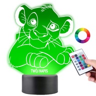 Stolná lampa Simba The Lion King 16 farieb PLEXIDO Stolná lampa Simba The Lion King 16 farieb PLEXIDO