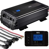 MENIČ NAPÄTIA 2000W 4000W PURE SINUS LCD 12V 230V AEG Bluetooth MENIČ NAPÄTIA 2000W 4000W PURE SINUS LCD 12V 230V AEG Bluetooth