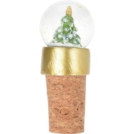 WINE CORK zátka na fľašu SNEHOVÁ GUĽA na vianočný DARČEK Vianočný stromček WINE CORK zátka na fľašu SNEHOVÁ GUĽA na vianočný DARČEK Vianočný stromček