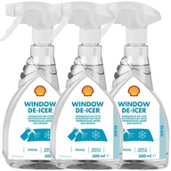 SHELL Rozmrazovač zrkadiel STRONG 500ml x3 SHELL Rozmrazovač zrkadiel STRONG 500ml x3