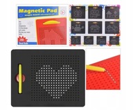 KREATÍVNA MAGNETICKÁ DOSKA GULIČKY 380 KS KREATÍVNA MAGNETICKÁ DOSKA GULIČKY 380 KS