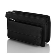 Paolo Peruzzi kožená taška do pása Hand Organizer Peračník so zipsom Paolo Peruzzi kožená taška do pása Hand Organizer Peračník so zipsom