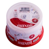 MAXELL disky DVD-R Full Face Printable 50 PIECES HQ