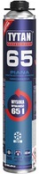 Tytan Professional 65 Gun Foam 750ml Montáž Zimný nízky tlak Tytan Professional 65 Gun Foam 750ml Montáž Zimný nízky tlak