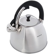 STEEL rýchlovarná kanvica 3L. GAZ KLAUSBERG indukcia STEEL rýchlovarná kanvica 3L. GAZ KLAUSBERG indukcia