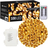 OSVETLENIE VIANOČNÉHO STROMČEKA 100 LED BATÉRIÍ 10m VONKAJŠIE VNÚTORNÉ BATÉRIE DIAĽKOVÉ OVLÁDANIE OSVETLENIE VIANOČNÉHO STROMČEKA 100 LED BATÉRIÍ 10m VONKAJŠIE VNÚTORNÉ BATÉRIE DIAĽKOVÉ OVLÁDANIE