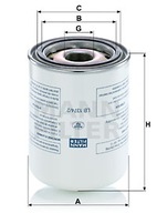 MANN-FILTER LB 1374/2 Filter, post-kompresná technika MANN-FILTER LB 1374/2 Filter, post-kompresná technika
