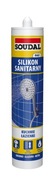 Sanitárny silikón WHITE SOUDAL 280ml Sanitárny silikón WHITE SOUDAL 280ml