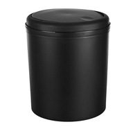 KANCELÁRSKY KÚPEĽŇOVÝ KOŠÍK 5L, MAT ČIERNA DBA