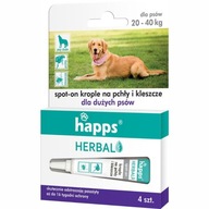 Happs drops na kliešte proti blchám pre psov (20-40 kg)