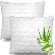 2 Antialergické vankúše 70x80 Prešívané Hrubé na spanie Aloevera 2xPOLSKA 2 Antialergické vankúše 70x80 Prešívané Hrubé na spanie Aloevera 2xPOLSKA