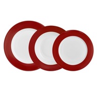SET tanierov pre 6 osôb AMBITION Aura Red 18 ks. SET tanierov pre 6 osôb AMBITION Aura Red 18 ks.