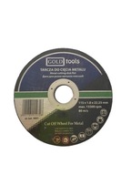 Rezný kotúč na kovovú oceľ 115 x 1,0 mm 100 ks Rezný kotúč na kovovú oceľ 115 x 1,0 mm 100 ks
