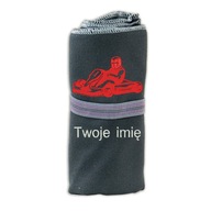 Darček na motokáru, rýchloschnúci uterák + personalizovaná VÝŠIVKA Darček na motokáru, rýchloschnúci uterák + personalizovaná VÝŠIVKA