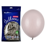 NARODENINOVÉ BALÓNY pastelovo ŠEDÉ 30cm 100 kusov NARODENINOVÉ BALÓNY pastelovo ŠEDÉ 30cm 100 kusov
