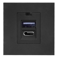 NABÍJAČKA 2 x USB 2.1A/5V MODUL 1x USB + 1x USB C NABÍJAČKA 2 x USB 2.1A/5V MODUL 1x USB + 1x USB C