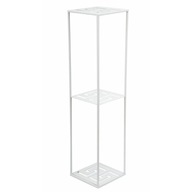 Elegantný STOJACÍ stojan na kvety 100 cm biely, PEVNÝ Elegantný STOJACÍ stojan na kvety 100 cm biely, PEVNÝ