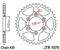 Zadné ozubené koleso Jt Cpi 50Sm 06-12 Jtr1079,53 * 520 £ Zadné ozubené koleso Jt Cpi 50Sm 06-12 Jtr1079,53 * 520 £