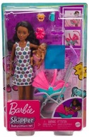 Sada kočíkov Barbie Skipper Club Babysitter