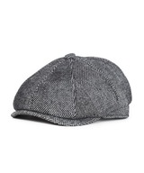 Peaky blinders flat cap pánska vlnená štýlová šiltovka kvality šedá Peaky blinders flat cap pánska vlnená štýlová šiltovka kvality šedá
