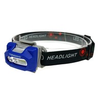 VODEODOLNÁ ČELOVKA BATERKA 3W LED + 1,5 COB VODEODOLNÁ ČELOVKA BATERKA 3W LED + 1,5 COB