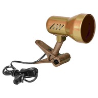 Zlaté svietidlo s klipom a ohybným ramenom E27 DALLA DL-10/C ORNO Zlaté svietidlo s klipom a ohybným ramenom E27 DALLA DL-10/C ORNO