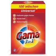 GAMA Prací prášok 6,5 kg 100 praní Univerzálny