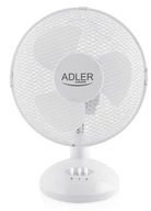 Adler AD 7302 biely stolný stolný ventilátor