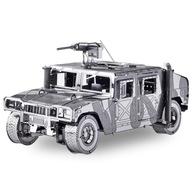 Piececool 3D kovové puzzle - vojenské terénne nákladné auto Piececool 3D kovové puzzle - vojenské terénne nákladné auto