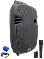 Karaoke Bluetooth reproduktor USB FM rádio mikrofón