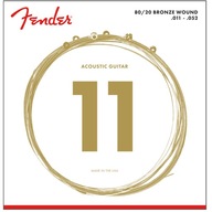 Str. Fender pre gitaru. akustické 80/20 Bronz 11-52 Str. Fender pre gitaru. akustické 80/20 Bronz 11-52