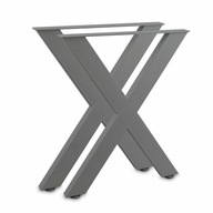 Nohy stola v tvare X 72x60 bituxx GREY Nohy stola v tvare X 72x60 bituxx GREY