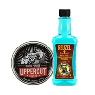 Uppercut Deluxe Matte Pomáda 100g & Reuzel vlasové tonikum 350ml Uppercut Deluxe Matte Pomáda 100g & Reuzel vlasové tonikum 350ml