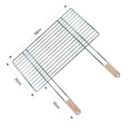 GRIL NA STAVBU GRILU, SIEŤOVANÝ, 58x30, CHROM GRIL NA STAVBU GRILU, SIEŤOVANÝ, 58x30, CHROM