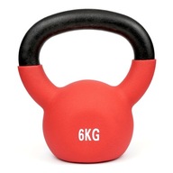 KETTLEBELL LIATIENOVÁ VÁHA GUĽOVÁ VARNÁ VARNÁ ČINA 6kg