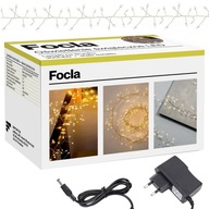 VIANOČNÉ SVIETIDLÁ 300LED 6m CLUSTER RYŽA TEPLÁ VIANOČNÉ SVIETIDLÁ 300LED 6m CLUSTER RYŽA TEPLÁ