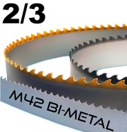 Bimetalová pásová píla na kov M42 27x09x2460