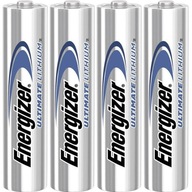 4x ENERGIZER Ultimate Lithium R03 AAA 1,5V batéria 4x ENERGIZER Ultimate Lithium R03 AAA 1,5V batéria