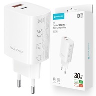 ROCK SPACE SIEŤOVÁ NABÍJAČKA USB-C QC 4.0 PD 30W ROCK SPACE SIEŤOVÁ NABÍJAČKA USB-C QC 4.0 PD 30W