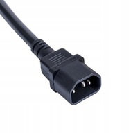 Napájací adaptér IEC C14 CEE 7/3 250V/50Hz 1m Napájací adaptér IEC C14 CEE 7/3 250V/50Hz 1m