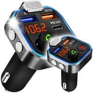 BLUETOOTH AUTO VYSIELAČ FM MP3 RÝCHLA NABÍJAČKA 3 x USB QC 3.0 BLUETOOTH AUTO VYSIELAČ FM MP3 RÝCHLA NABÍJAČKA 3 x USB QC 3.0