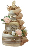 Torta zo 4 utierok.Svadobny darcek k narodeninam 50 60 Torta zo 4 utierok.Svadobny darcek k narodeninam 50 60