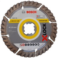Diamantový kotúč Bosch 125 segmentový 10mm X-lock