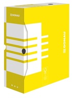 Archivačná krabica, kartón A4/120mm, žltá, 20 ks