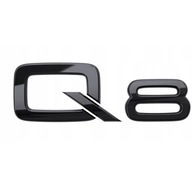 AUDI Q8 4M 2018- ZNAK ODZNAK ODZNAK VEKO Vzadu ČIERNA AUDI Q8 4M 2018- ZNAK ODZNAK ODZNAK VEKO Vzadu ČIERNA