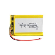 Nabíjateľná batéria Li-Poly 1200mAh 3,7V GPS