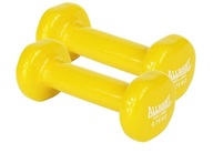 DUMBS NA FITNESS CVIČENIE SADA VINYLOVÝCH ZÁVAŽÍ 2x0,75 kg DUMBS NA FITNESS CVIČENIE SADA VINYLOVÝCH ZÁVAŽÍ 2x0,75 kg