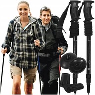 VYCHÁDZKOVÉ PALICE NA NORDIC WALKING TREKINGOVÉ PALICE SKLADACIA SADA 2 ks VYCHÁDZKOVÉ PALICE NA NORDIC WALKING TREKINGOVÉ PALICE SKLADACIA SADA 2 ks