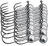 20x háčik JIG HEAD MUSTAD CLASSIC 5/0 7,5g 20x háčik JIG HEAD MUSTAD CLASSIC 5/0 7,5g