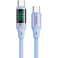 MCDODO SILNÝ SUPER RÝCHLY USB-C PD KÁBEL 100W 1,2M MCDODO SILNÝ SUPER RÝCHLY USB-C PD KÁBEL 100W 1,2M
